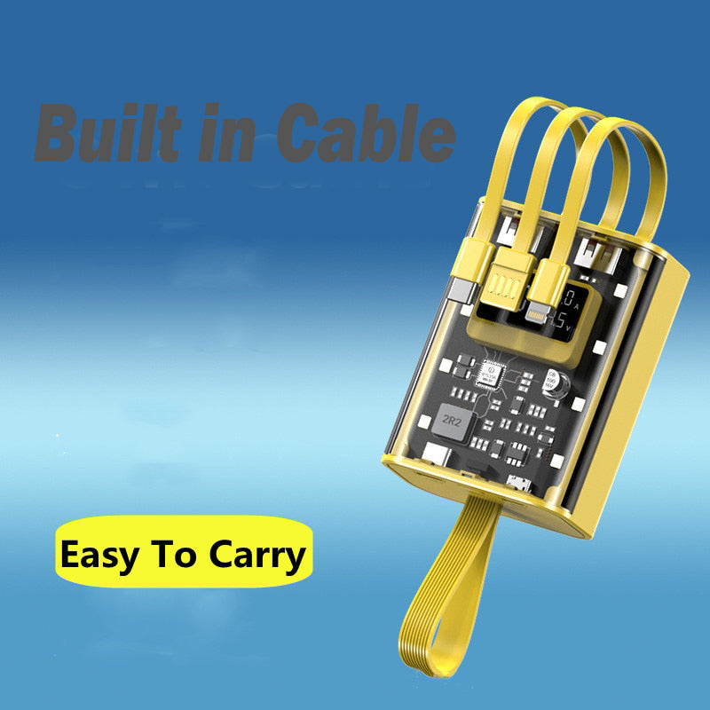 Transparent Power Bank 20000Mah 66W Super Fast - Image 3