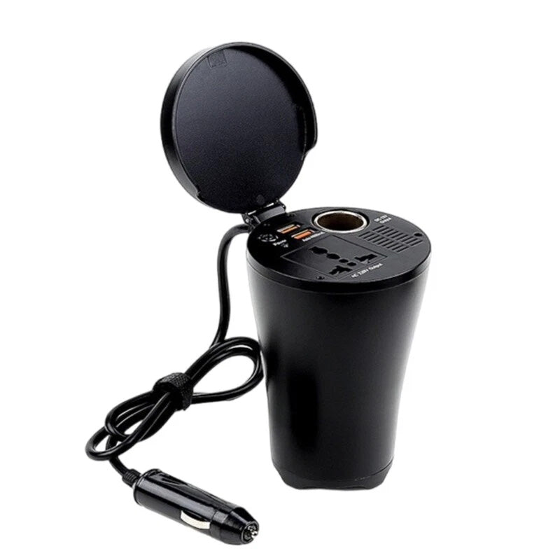 150W Vehicle Power Converters Type C USB Output Car Inverter For Outdoor Activity - Image 3