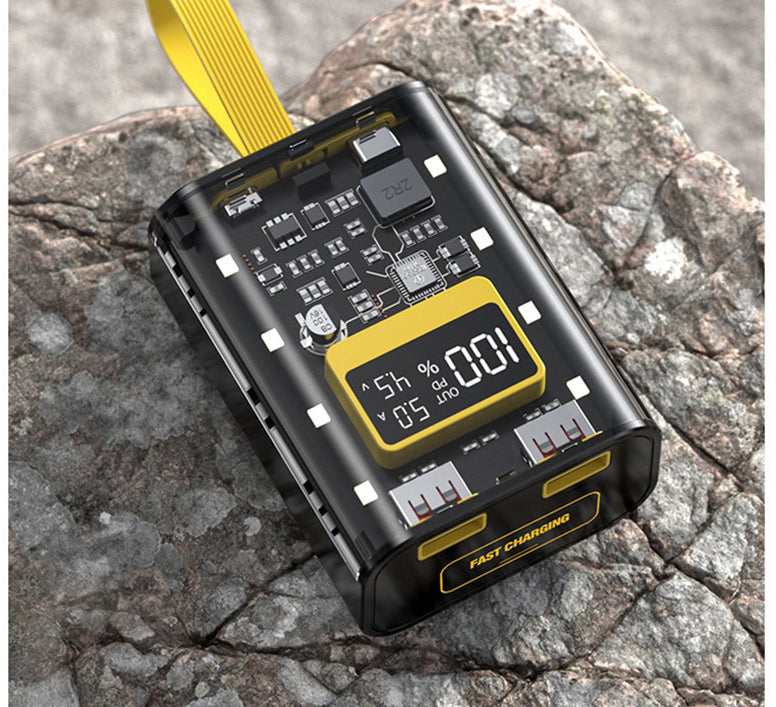 Transparent Power Bank 20000Mah 66W Super Fast - Image 5