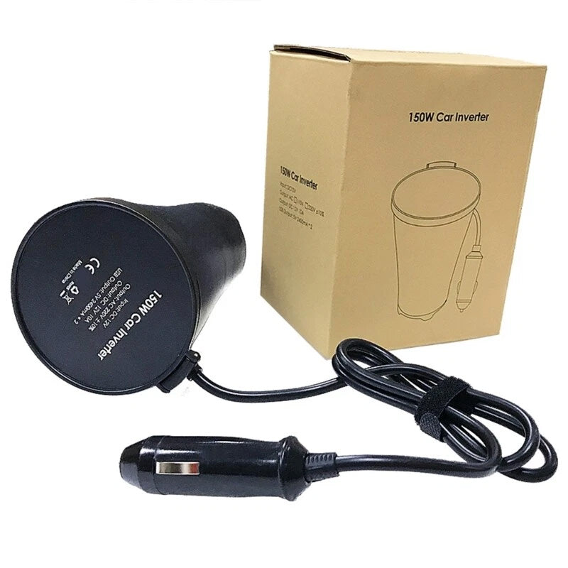 150W Vehicle Power Converters Type C USB Output Car Inverter For Outdoor Activity - Image 5